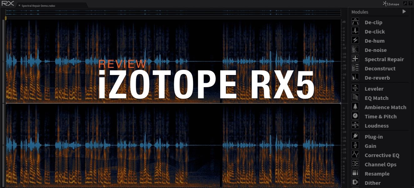 Izotope Rx Podcast